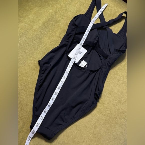 ANDIE SWIM Tulum One Piece Small Tall ST Long Torso in Black NWT 114 - Picture 7 of 9
